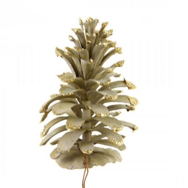 5"GLT.TIP LONG LF PINCONE A25