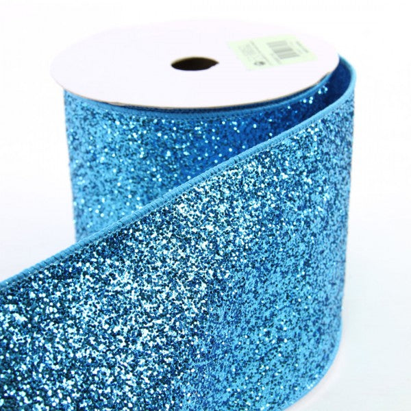 4"X10Y SHIMM/GLIT.RIBBON D25