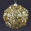 4"GLAMOUR/SEQUIN BALL ORNA