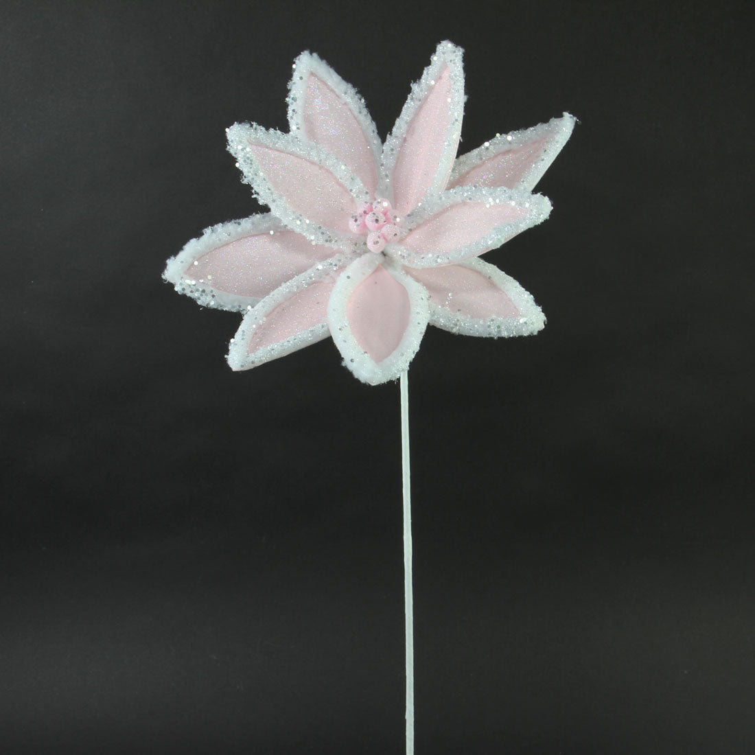 22"WINTER FREEZE POINSETTIA