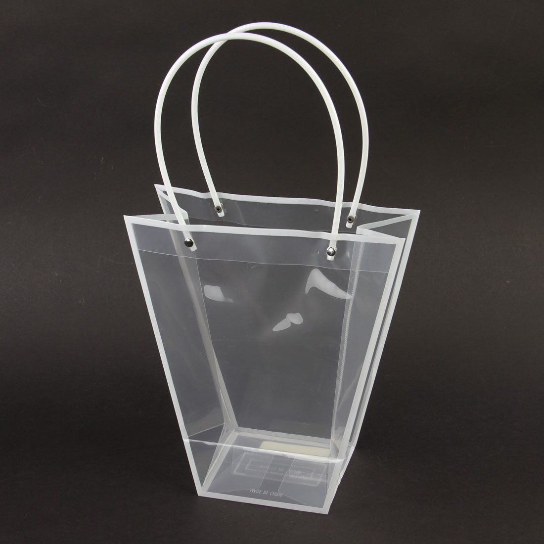 9.5"X4"X10" BOUQUET BAG CLEAR