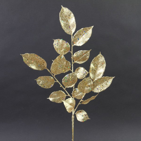 20"GLIT.SALAL LEAF GOLD