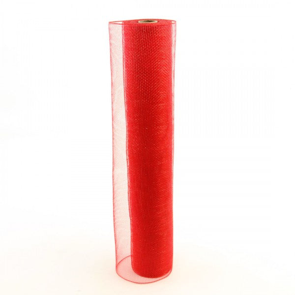 21"X10YD MESH SOLID RED