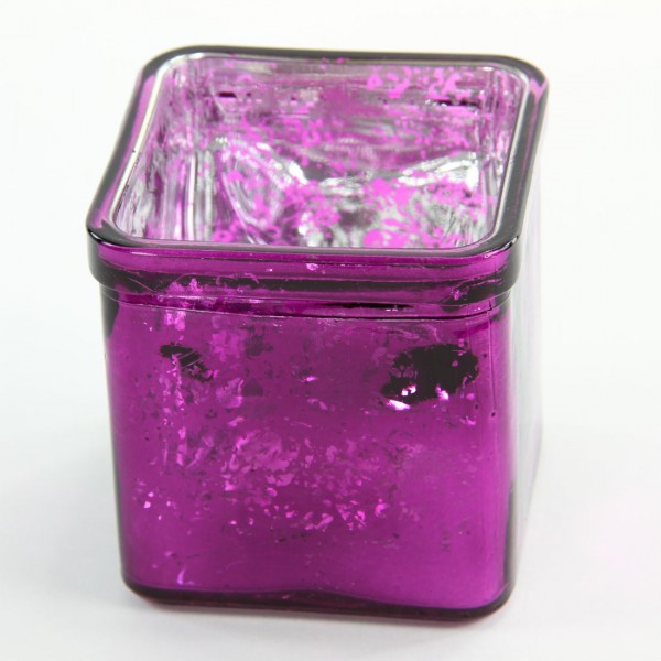 DECO.CANDLE HOLDER PRPL A4