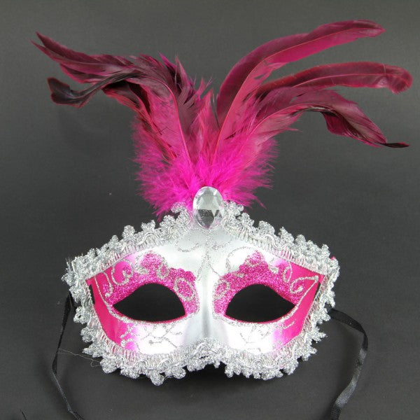 MASKS W/FEATHERS A4