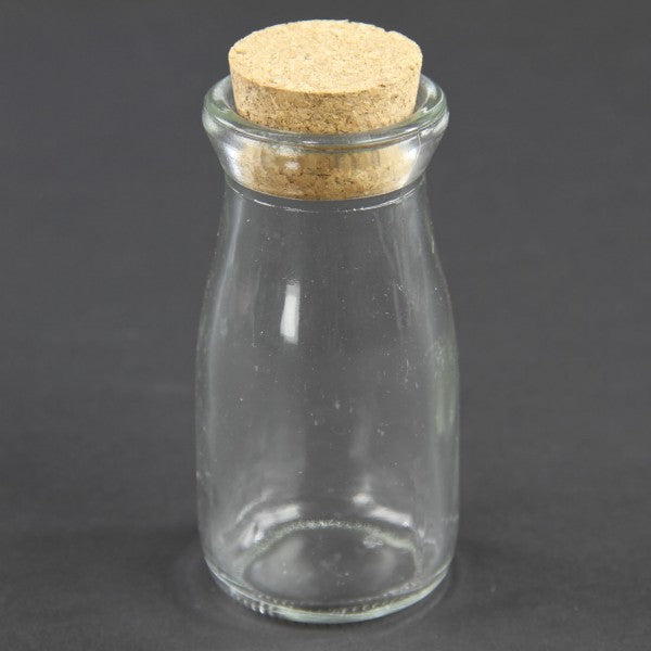 4"GLASS W/CORK