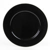 13"CHARGER PLATE BLACK