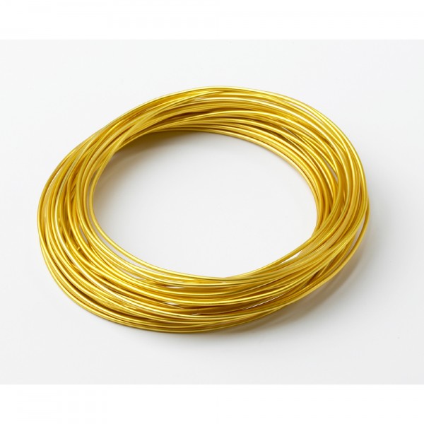 #12 ALUMINUM WIRE 10/CS GOLD
