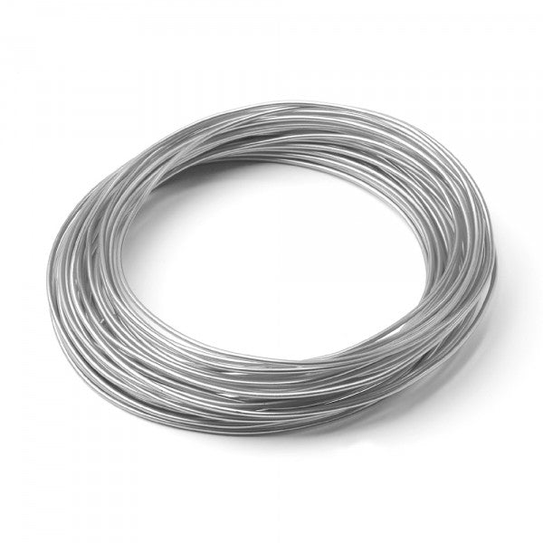 #12 ALUMINUM WIRE 10/CS SILVER