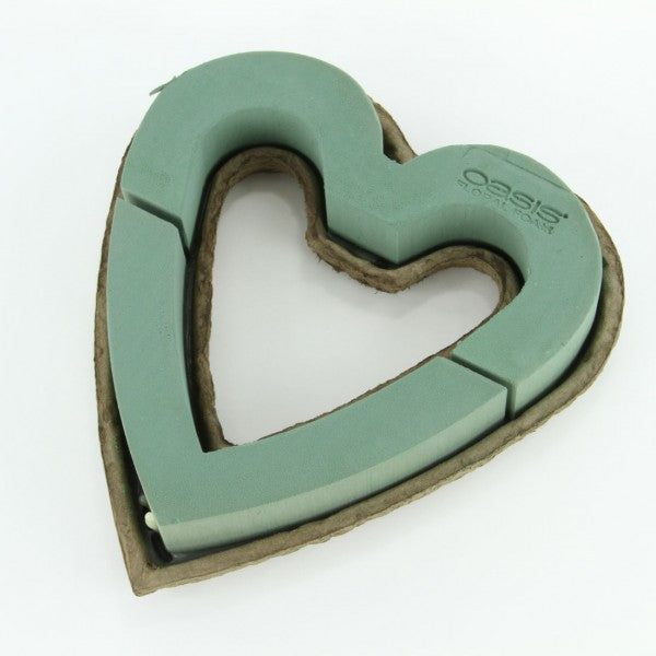 12" OASIS OPEN HEART 2PC/PKG