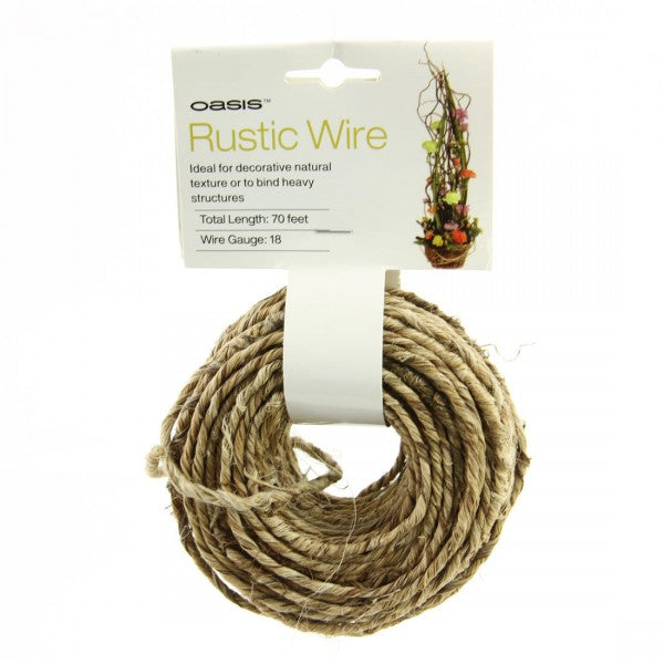 18G RUSTIC WIRE 70FT NATURAL