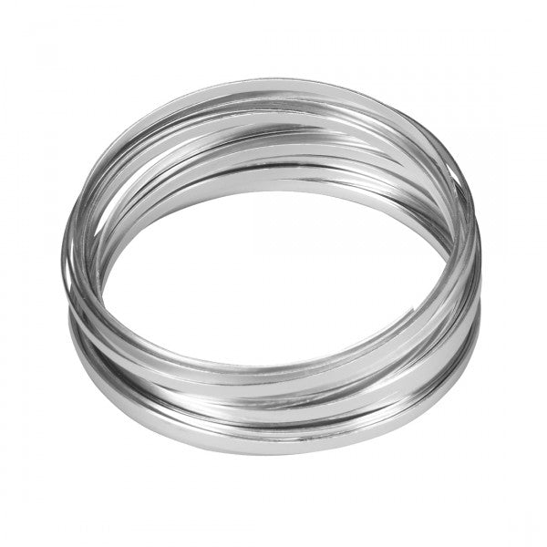 32.8FT FLAT WIRE SILVER