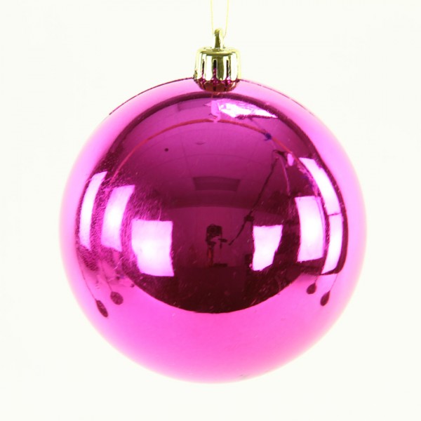100MM VACUUM PLATED SMOOTH BALL ORNAMENT