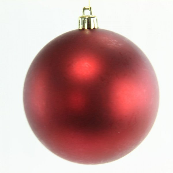 100MM VACUUM PLATED SMOOTH BALL ORNAMENT