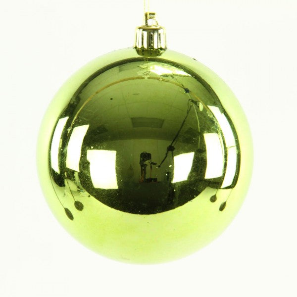 100MM VACUUM PLATED SMOOTH BALL ORNAMENT
