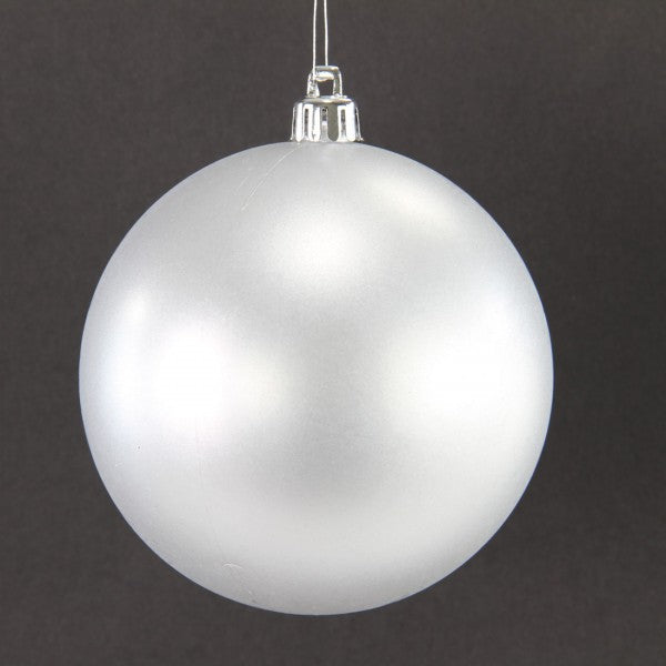 100MM VACUUM PLATED SMOOTH BALL ORNAMENT