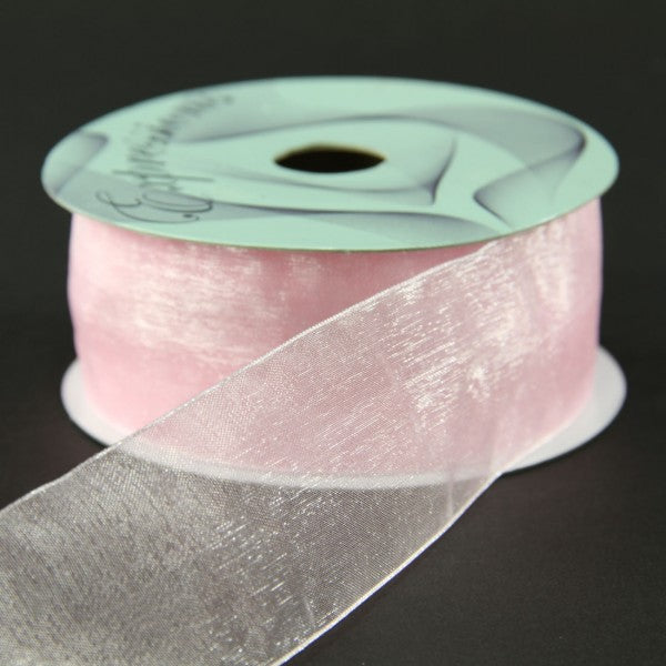 1.5"X25YD SHEER A25 LT.PINK