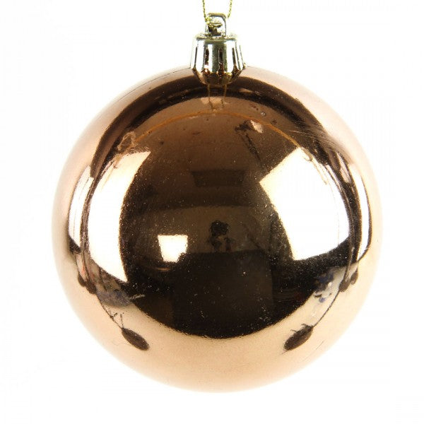 100MM VACUUM PLATED SMOOTH BALL ORNAMENT