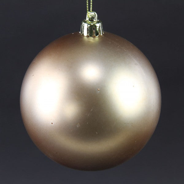100MM VACUUM PLATED SMOOTH BALL