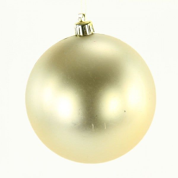100MM VACUUM PLATED SMOOTH BALL ORNAMENT