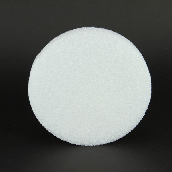 8 X 1" STYRO DISC X1 WHITE