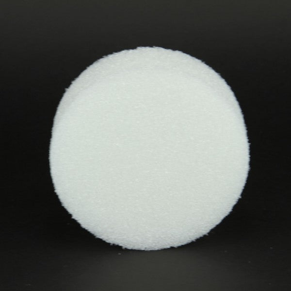 6 X 2" STYRO DISC X 1 WHITE