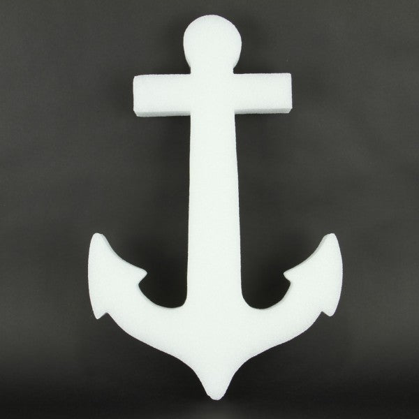 18 X 2" STYRO ANCHOR X1 WHITE