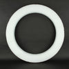 30" STYRO WREATH X1 WHITE