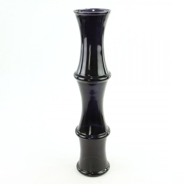GLASS VASE BLACK  A4