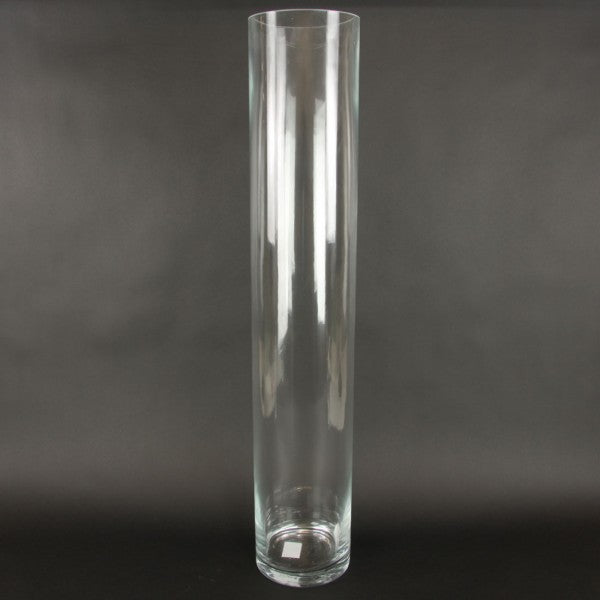 32"HX6"D CYLINDER  CLEAR