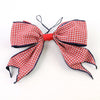 12"GINGHAM CHECK BOW