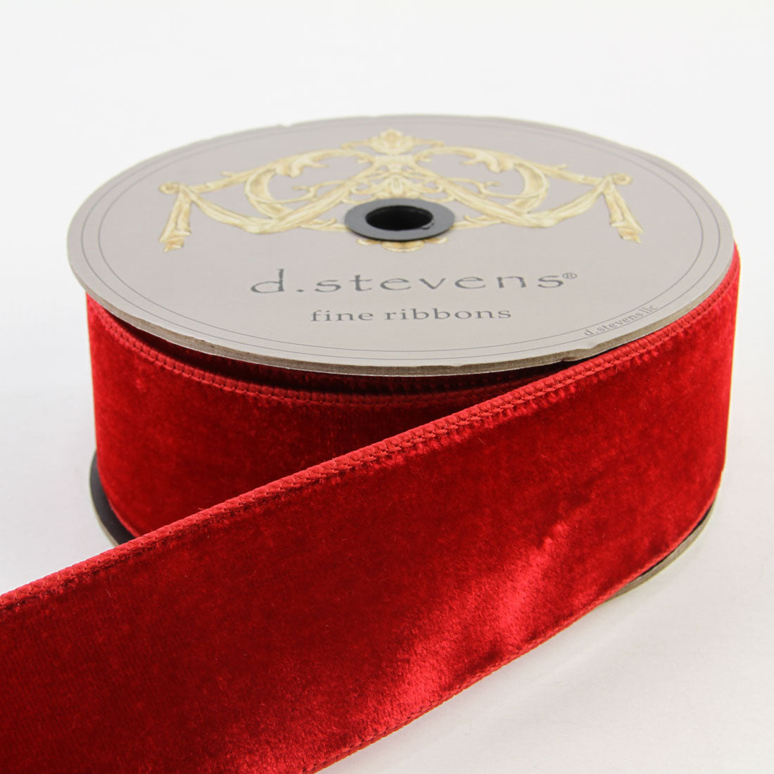 2.5"X10Y VELVET RED