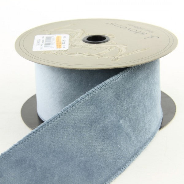 2.5"X10YD VEL.BRSS/BLUE CELA.