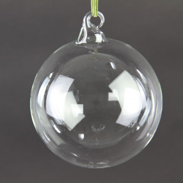 100MM GLASS ORNA