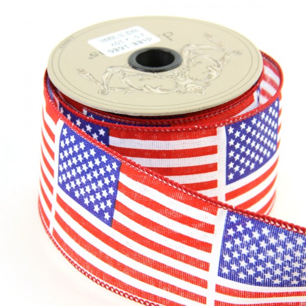 2.5"X10YD LINEN FLAG