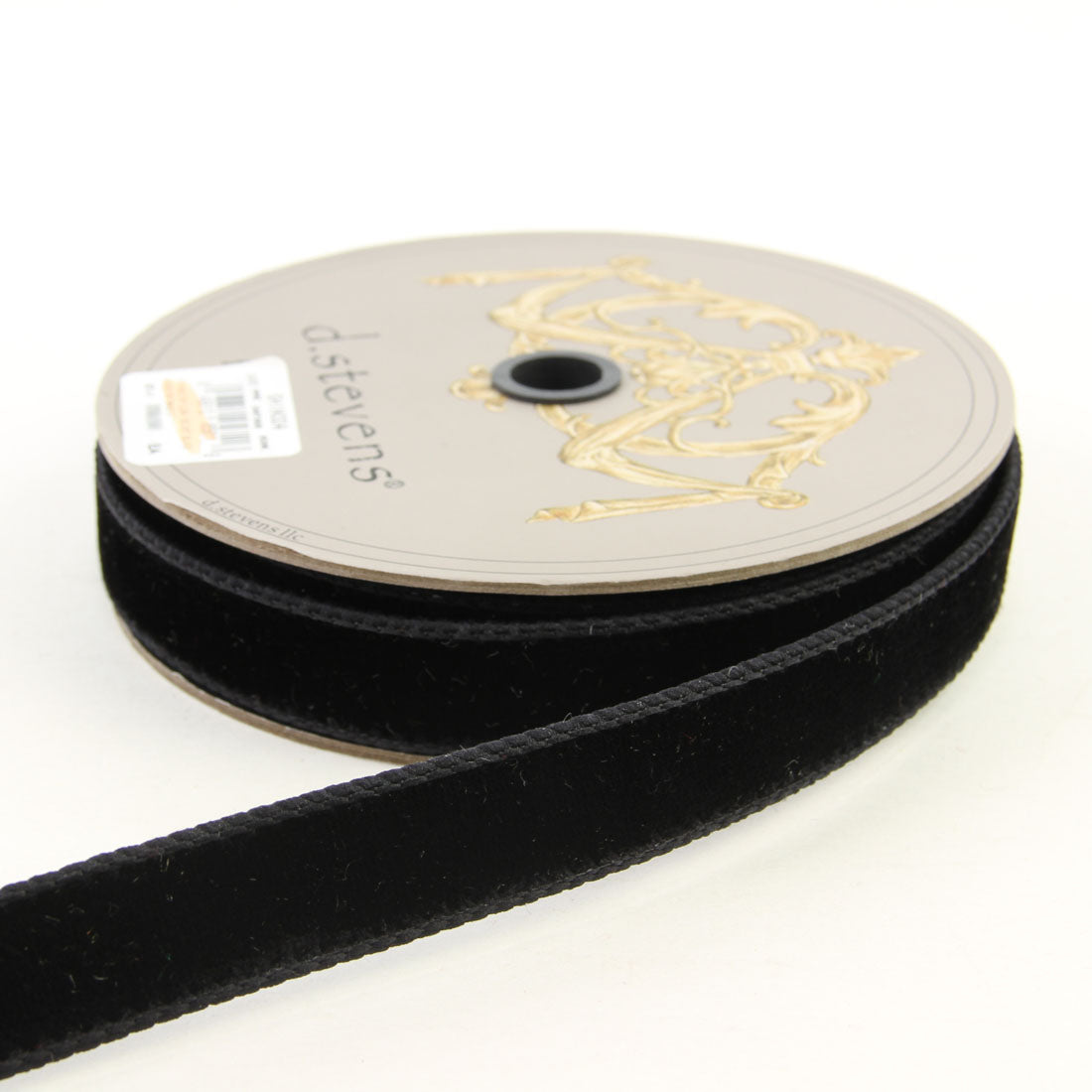 1"X10YD VP LUSH VELVET BLACK