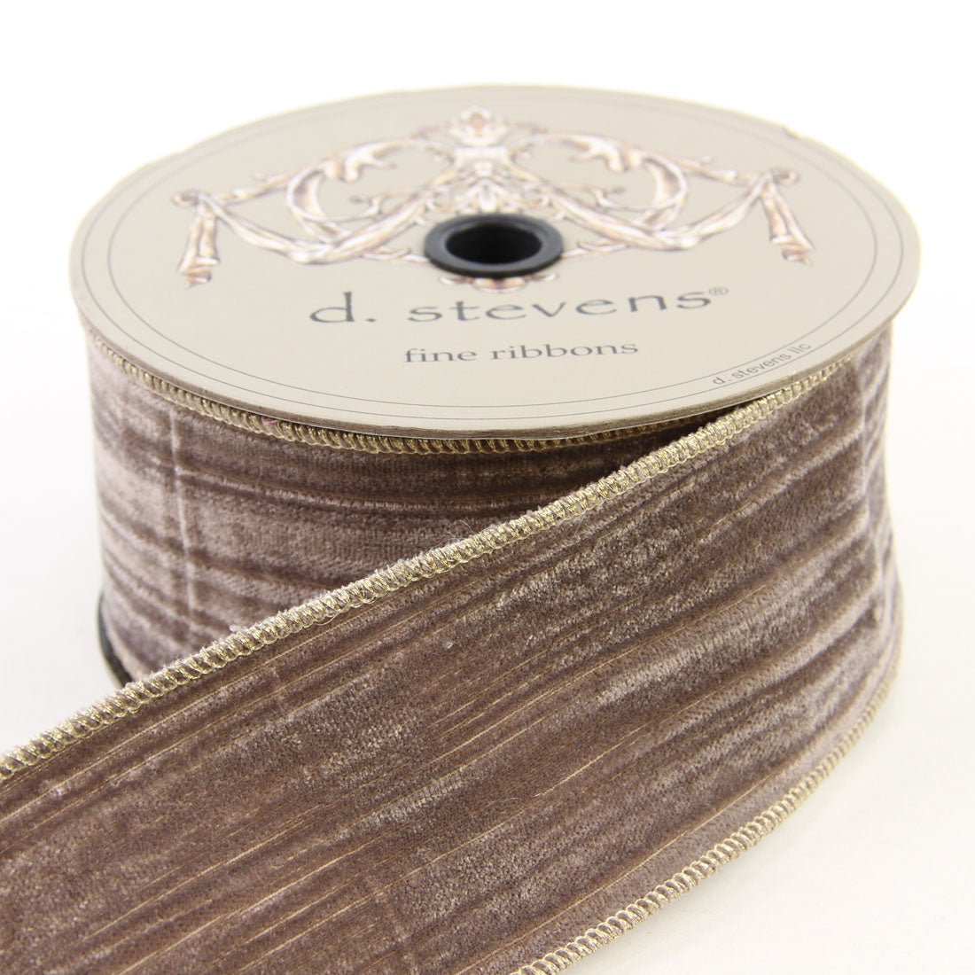 2.5"X10Y VELVET VINT.TAUPE