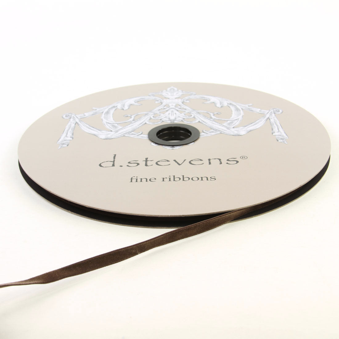 3/8"X50Y VOSS VELVET CHOCOLATE