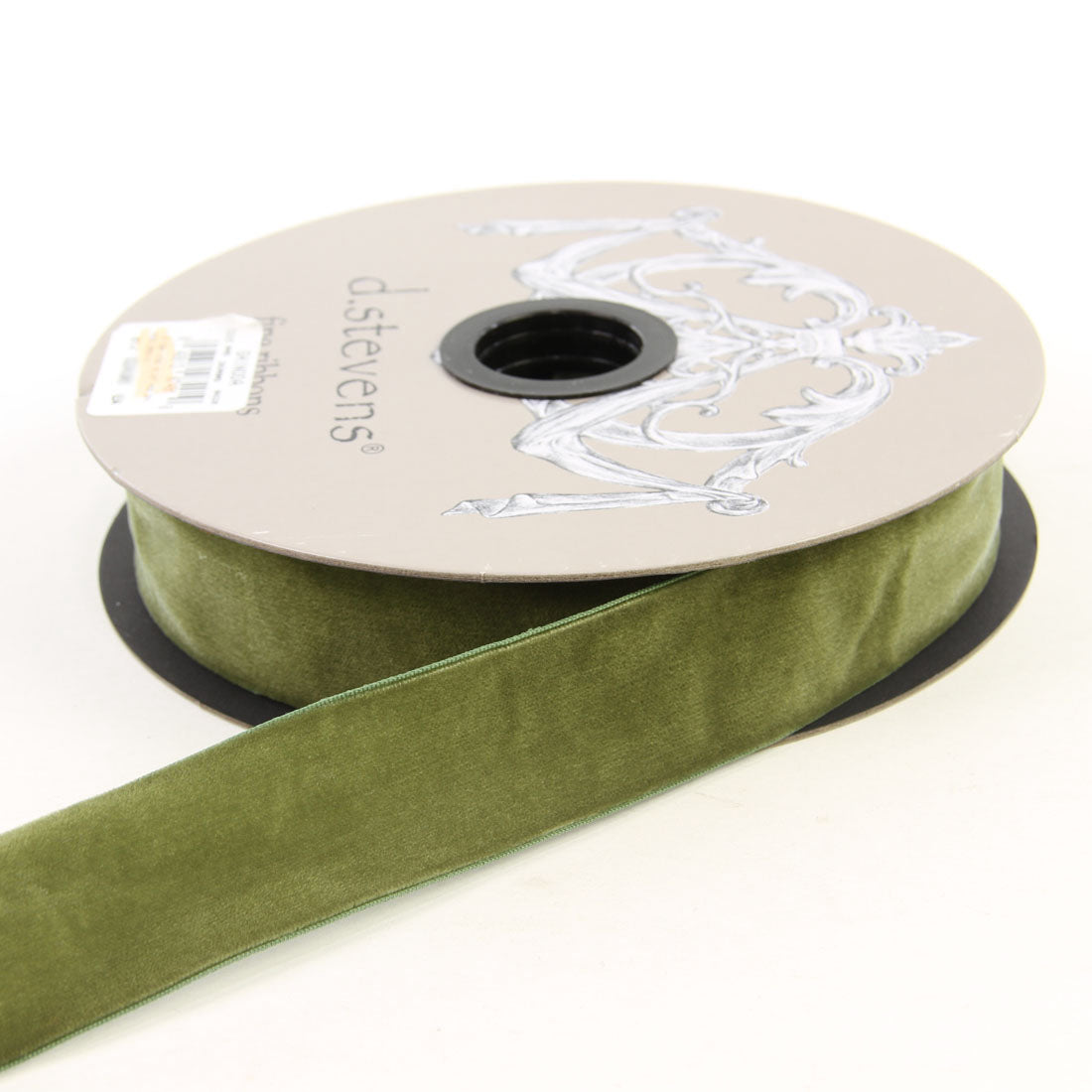 1.5"X20Y VOSS VELVET MOSS GRN