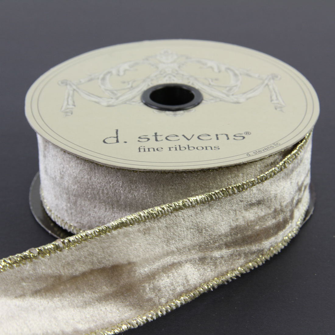 1.5"X10Y MARBLE VELVET PLATINU
