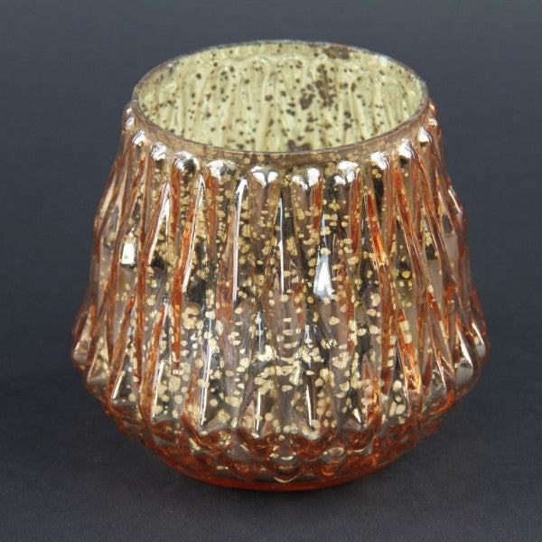 4.5"X4"COPPER MERCURY VOTIVE