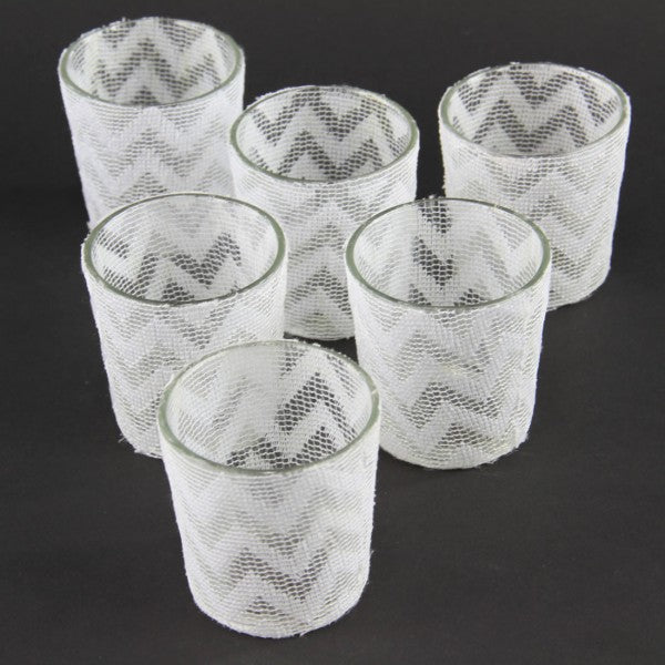 2.5"GLASS VOTIVE 6PC/ST A25