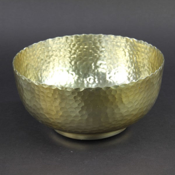 9"X5"ALM.GOLD HMRD.BOWL