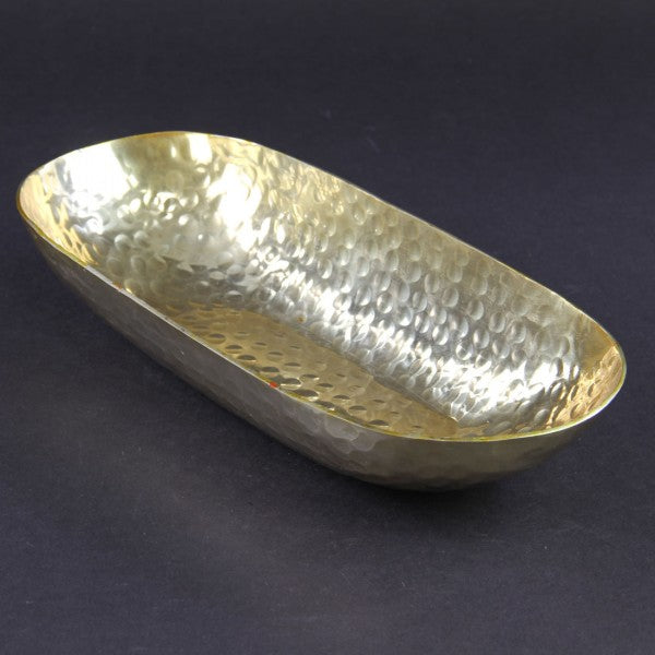12"HAMN.ALUM.OVAL BOAT GOLD