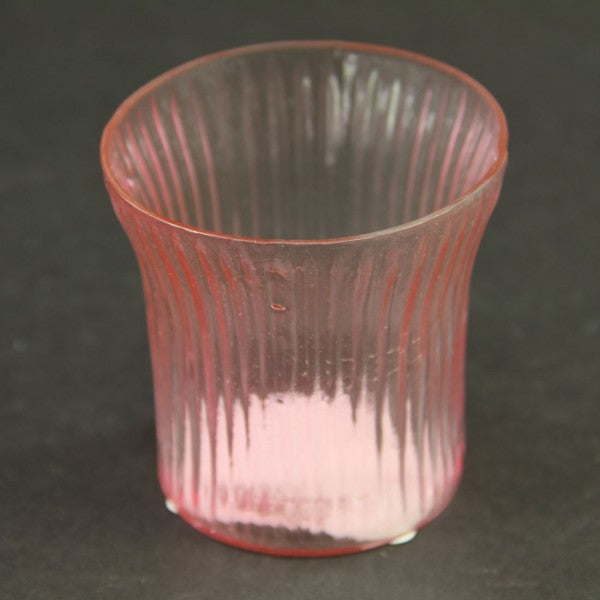 2.25"RIPPLE VOTIVE VASE BLUSH