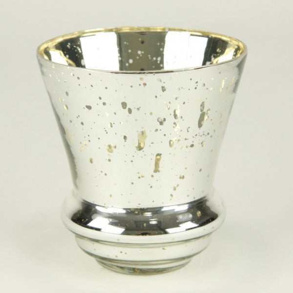 4.5"X4.5" SILVER VASE