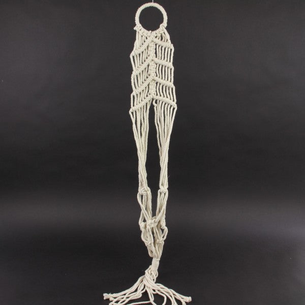 44"X6"MACRAME PLANT HANGER