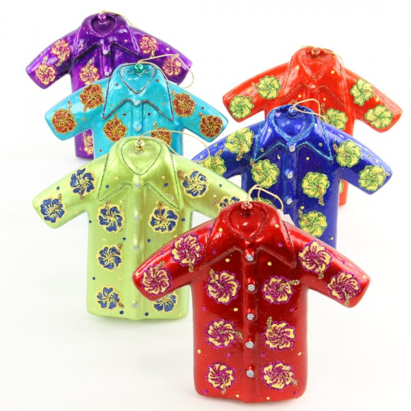 6"HAWAIIAN BEC.SHIRTS ASST A4