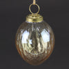 GLASS ORN OPTIC LUSTER CHAMPAG