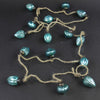 15 MINI GLASS ORNA GARLAND